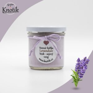 Vonná svíčka - Levandule